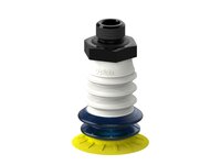 Przyssawka wielomieszkowa MX35, PU30°/60°, 3 mieszki, G1/4" męski, dysk filtr., (S.MX35P3060.B3.G14M.02) (9969803) - Piab
