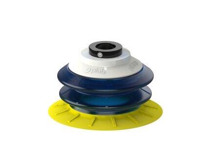Przyssawka wielomieszkowa MX65, PU30°/60°, na wcisk Ø11, dysk filtr. (S.MX65P3060.PD11X.02) (9974587) - Piab