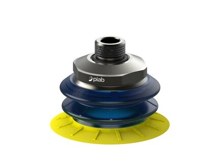 Przyssawka wielomieszkowa MX65, PU30°/60°, pierścień mocujący G3/8" zew., filtr siatkowy (S.MX65P3060.GC38M.01) (9968047) - Piab