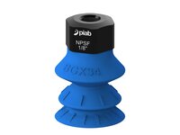 Przyssawka wielomieszkowa BGX34, Silikon SIL 50°, FDA, NPSF 8/8" wew., bez filtra (S.BGX34SF50.NS18F.00) (9967196) - Piab