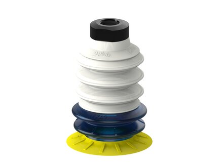 Przyssawka wielomieszkowa MX42, PU30°/60°, 3 mieszki, G1/8" żeński, bez moc., (S.MX42P3060.B3.G18F.00) (9971531) - Piab