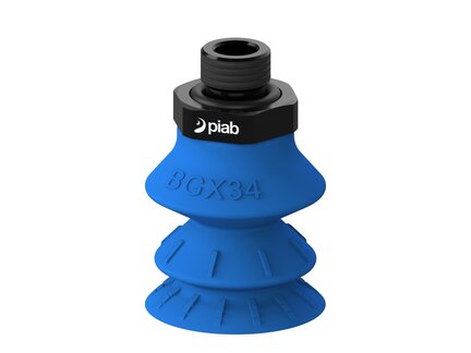 Przyssawka wielomieszkowa BGX34, Silikon SIL 50°, FDA, G1/4" zew., bez filtra (S.BGX34SF50.G14M.00) (9966247) - Piab