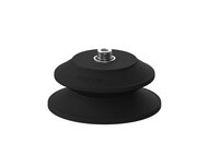 Przyssawka mieszkowa PAB125, Nirtyl-PCV 60°, G3/8" zew. + NPSF 1/8" wew., filtr siatkowy (S.PAB125NP60.G38MNS18F.01) (9974668) - Piab