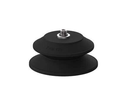 Przyssawka mieszkowa PAB125, Nirtyl-PCV 60°, G1/4" zew., filtr siatkowy (S.PAB125NP60.G14M.01) (9975044) - Piab