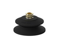 Przyssawka mieszkowa PAB100, Nirtyl-PCV 60°, NPT 3/8" wew., filtr siatkowy (S.PAB100NP60.NT38F.01) (9973328) - Piab