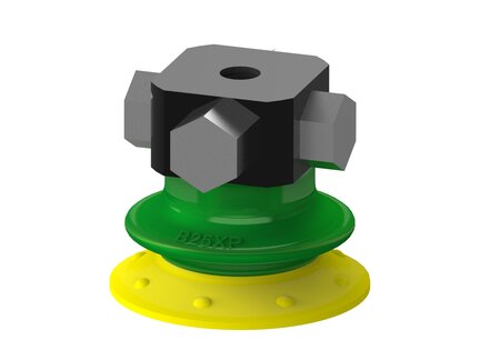 Przyssawka mieszkowa B25X, PU30°/60°, 5xM5 wew., bez filtra (S.B25XP3060.M5M5F.00) (0205096) - Piab