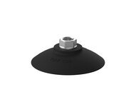 Przyssawka płaska PAF100, Nirtyl-PCV 60°, G3/8", wew., filtr siatkowy (S.PAF100NP60.G38F.01) (9972122) - Piab