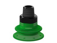 Przyssawka mieszkowa B25X, PU60°, NPT 1/8" zew., filtr siatkowy (S.B25XP60.NT18M.01) (0205188) - Piab