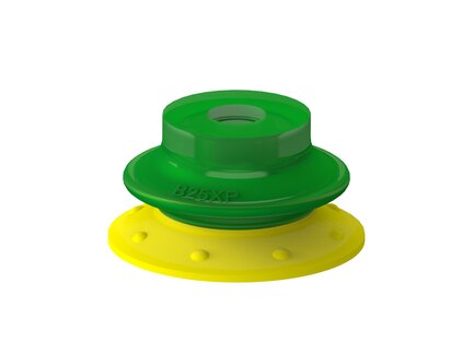 Przyssawka mieszkowa B25X, PU30°/60°, bez filtra (S.B25XP3060.XXX.00) (0204998) - Piab