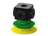 Przyssawka mieszkowa B35X, PU30°/60°, NPSF 5x1/8" wew., bez filtra (S.B35XP3060.NS518F.00) (9924639) - Piab