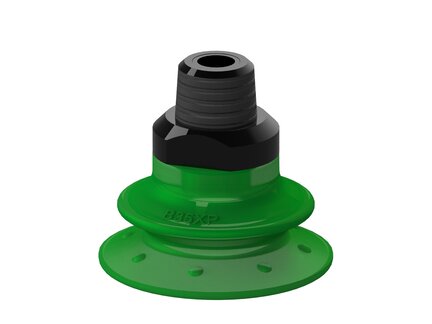 Przyssawka mieszkowa B35X, PU60°, NPT 1/4" zew., filtr siatkowy (S.B35XP60.NT14M.01) (0205196) - Piab