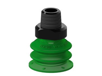 Przyssawka wielomieszkowa BX20, PU60°, NPT 1/8" zew., 5-piSAVE , dławik 1,0 mm (S.BX20P60.NT18M.54) (9908801) - Piab
