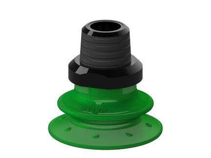 Przyssawka mieszkowa B35X, PU60°, NPT 3/8" zew., filtr siatkowy (S.B35XP60.NT38M.01) (0205198) - Piab