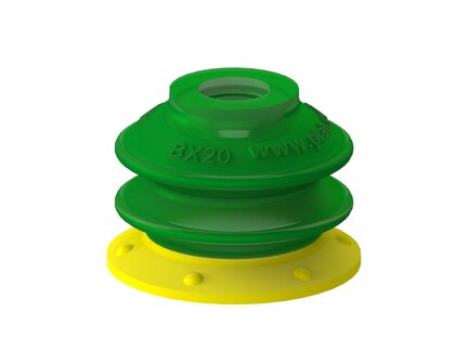 Przyssawka wielomieszkowa BX20P, PU30°/60°, bez filtra (S.BX20P3060.XXX.00) (0118507) - Piab