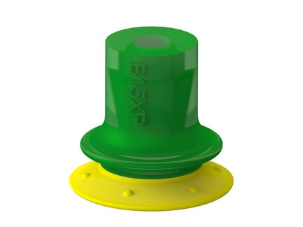 Przyssawka mieszkowa B15X, PU30°/60°, bez filtra (S.B15XP3060.XXX.00) (0204992) - Piab