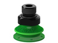 Przyssawka mieszkowa B20X, PU60°, G1/8" zew., filtr siatkowy (S.B20XP60.G18M.01) (0205179) - Piab