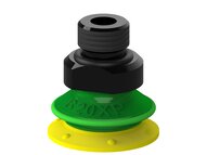 Przyssawka mieszkowa B20X, PU30°/60°, G1/8" zew., filtr siatkowy (S.B20XP3060.G18M.01) (0205046) - Piab