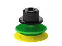 Przyssawka mieszkowa B20X, PU30°/60°, G1/8"/M5 wew., bez filtra (S.B20XP3060.G18MMM5F.00) (9961036) - Piab