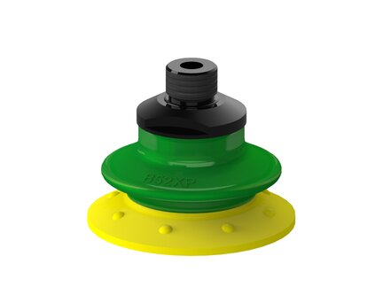 Przyssawka mieszkowa B52XP, PU30°/60°, G1/4" zew., filtr siatkowy (S.B52XP3060.G14M.01) (0205130) - Piab