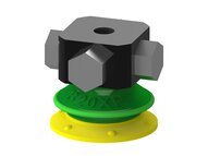 Przyssawka mieszkowa B20X, PU30°/60°, 5xM5 wew., bez filtra (S.B20XP3060.M5M5F.00) (0205049) - Piab
