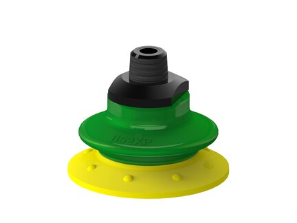 Przyssawka mieszkowa B52XP, PU30°/60°, NPT 1/4" zew., filtr siatkowy (S.B52XP3060.NT14M.01) (0205131) - Piab