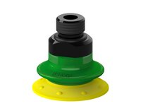 Przyssawka mieszkowa B25X, PU30°/60°, G1/8" zew., filtr siatkowy (S.B25XP3060.G18M.01) (0205050) - Piab