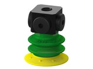Przyssawka wielomieszkowa BX35, PU30°/60°, NPSF 5x1/8" wew., dysk filtr. (S.BX353060.NS518F.02) (9908433) - Piab