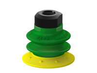 Przyssawka wielomieszkowa BX35P, PU30°/60°, NPSF 1/8" wew., zawór ster., podw.. przepł., dysk filtr. (S.BX35P3060.NS18F.53) (0106605) - Piab