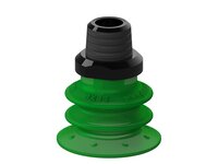 Przyssawka wielomieszkowa BX35, PU60°, NPT 3/8" zew., zawór ster., podw.. przepł., dysk filtr. i filtr siatkowy (S.BX3560.NT38M.55) (9909191) - Piab