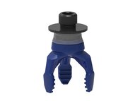 Chwytak próżniowy piSOFTGRIP 30 mm, 3, silikon wykrywalny 70°, krótki palec, gwint niski G1/4" zew. (SG.S23DS70.SDS70.F.GL14M.00) (9974686) - Piab