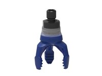 Chwytak próżniowy piSOFTGRIP 30 mm, 3, silikon wykrywalny 70°, krótki palec, gwint M10 zew. (SG.S23DS70.SDS70.F.MM10M.00) (9955796) - Piab