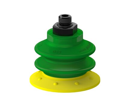 Przyssawka wielomieszkowa BX52, PU30°/60°, G1/8" zew., podwójny zawór przepływu (S.BX52P3060.G18M.50) (9912153) - Piab
