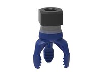 Chwytak próżniowy piSOFTGRIP 30 mm, 3, silikon wykrywalny 70°, krótki palec, gwint NPT 1/4" wew. (SG.S23DS70.SDS70.F.NT14F.00) (9967440) - Piab
