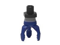 Chwytak próżniowy piSOFTGRIP 30 mm, 3, silikon wykrywalny 70°, krótki palec, gwint NPT 1/4" zew. (SG.S23DS70.SDS70.F.NT14M.00) (9967441) - Piab