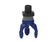 Chwytak próżniowy piSOFTGRIP 30 mm, 3, silikon wykrywalny 70°, krótki palec, gwint NPT 1/4" zew. (SG.S23DS70.SDS70.F.NT14M.00) (9967441) - Piab