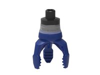 Chwytak próżniowy piSOFTGRIP 30 mm, 3, silikon wykrywalny 70°, krótki palec, gwint NPT 1/8" zew. (SG.S23DS70.SDS70.F.NT18M.00) (9965679) - Piab