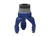 Chwytak próżniowy piSOFTGRIP 30 mm, 3, silikon wykrywalny 70°, krótki palec, na wcisk Ø10 (SG.S23DS70.SDS70.F.PD10X.00) (9955613) - Piab
