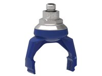 Chwytak próżniowy piSOFTGRIP 50 mm, 2, silikon wykrywalny 70°, krótki palec, G1/4" zew., przepłukiwanie (SG.S52DS70.SDS70.F.GW14M.00) (9957162) - Piab
