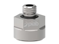 Chwytak próżniowy piSOFTGRIP bez szczypiec, G1/8" zew., przepłukiwanie, 30 mm, (SG.GW18M.2.00) (9956426) - Piab