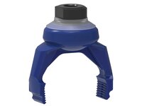 Chwytak próżniowy piSOFTGRIP 50 mm, 2, silikon wykrywalny 70°, krótki palec, G1/4" wew. (SG.S52DS70.SDS70.F.G14F.00) (9956967) - Piab