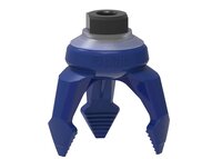 Chwytak próżniowy piSOFTGRIP 50 mm, 3, silikon wykrywalny 70°, krótki palec, gwint NPSF 1/4" wew. (SG.S53DS70.SDS70.F.NS14F.00) (9947590) - Piab