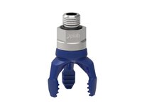 Chwytak próżniowy piSOFTGRIP 30 mm, 3, silikon wykrywalny 70°, krótki palec, G1/4" zew., przepłukiwanie (SG.S23DS70.SDS70.F.GW14M.00) (9954362) - Piab