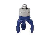 Chwytak próżniowy piSOFTGRIP 30 mm, 3, silikon wykrywalny 70°, krótki palec, G1/8" zew., przepłukiwanie (SG.S23DS70.SDS70.F.GW18M.00) (9954632) - Piab