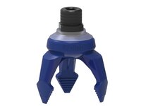 Chwytak próżniowy piSOFTGRIP 50 mm, 3, silikon wykrywalny 70°, krótki palec, gwint NPT 1/2" zew. (SG.S53DS70.SDS70.F.NT12M.00) (9948398) - Piab