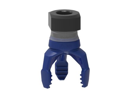 Chwytak próżniowy piSOFTGRIP 30 mm, 3, silikon wykrywalny 70°, krótki palec, G1/4" wew. (SG.S23DS70.SDS70.F.G14F.00) (9955249) - Piab