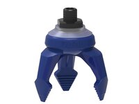 Chwytak próżniowy piSOFTGRIP 50 mm, 3, silikon wykrywalny 70°, krótki palec, gwint NPT 1/4" zew. (SG.S53DS70.SDS70.F.NT14M.00) (9946383) - Piab