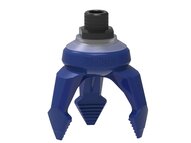 Chwytak próżniowy piSOFTGRIP 50 mm, 3, silikon wykrywalny 70°, krótki palec, gwint NPT 3/8" zew. (SG.S53DS70.SDS70.F.NT38M.00) (9947671) - Piab