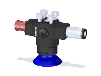 Eżektor zdecentralizowany VGS2010, COAX MICRO Si02-2, 4xM3 góra, montaż do płaskownika, FC20P 50°(VGS2010.AF.00.DC) (9901126) - Piab
