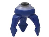 Chwytak próżniowy piSOFTGRIP 50 mm, 3, silikon wykrywalny 70°, krótki palec, na wcisk Ø8 (SG.S53DS70.SDS70.F.PD08X.00) (9944559) - Piab