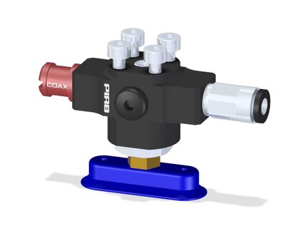 Eżektor zdecentralizowany VGS2010, COAX MICRO Si02-2, 4xM3 góra, montaż do płaskownika, OF10x30P 50°(VGS2010.AF.00.DF) (9907871) - Piab